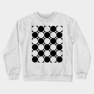 Op art dots Crewneck Sweatshirt